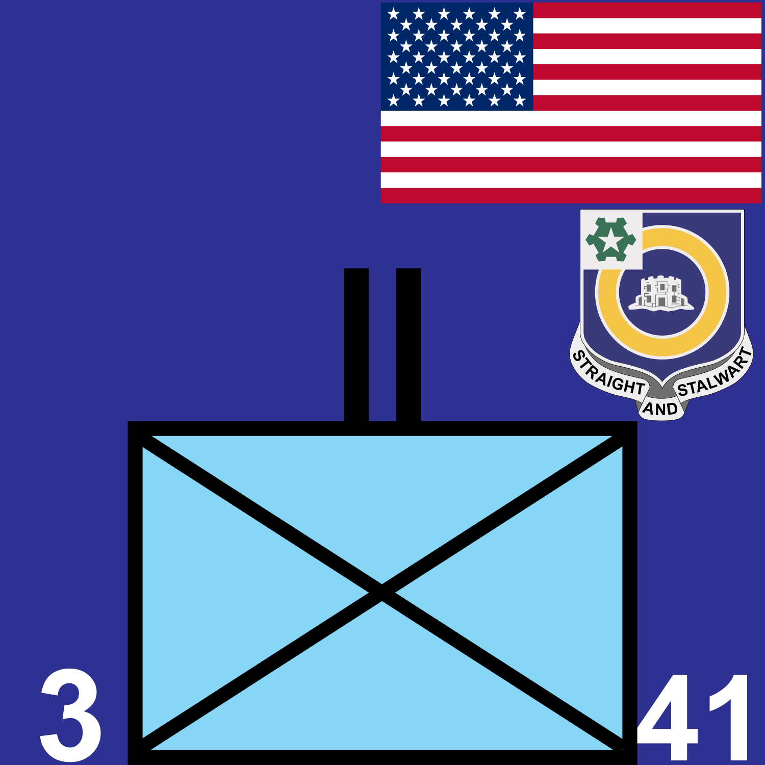 3d Battalion, 41st Infantry Regiment icon
